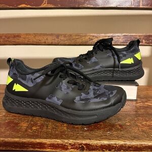 Go Ruck Rough Runner Midnight Frogskin Acid Lime Shoes Running Athletic Sneakers